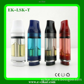 lsk beginning clear tank and rechargeable atomizer e cigarette